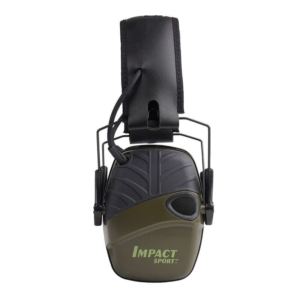 Howard Leight/Honeywell - Aktywne ochronniki słuchu Impact Sport - Oliwkowe - 1013530