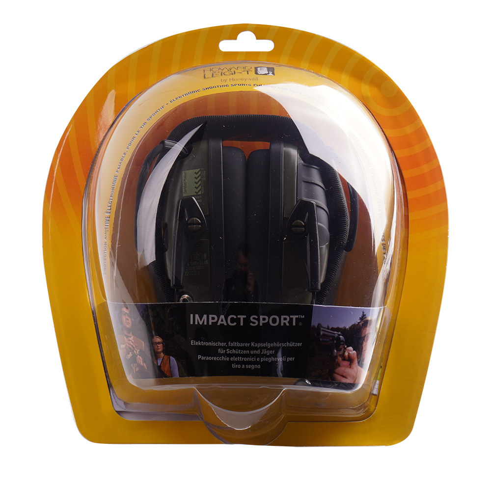 Howard Leight/Honeywell - Aktywne ochronniki słuchu Impact Sport - Oliwkowe - 1013530 - obrazek 4