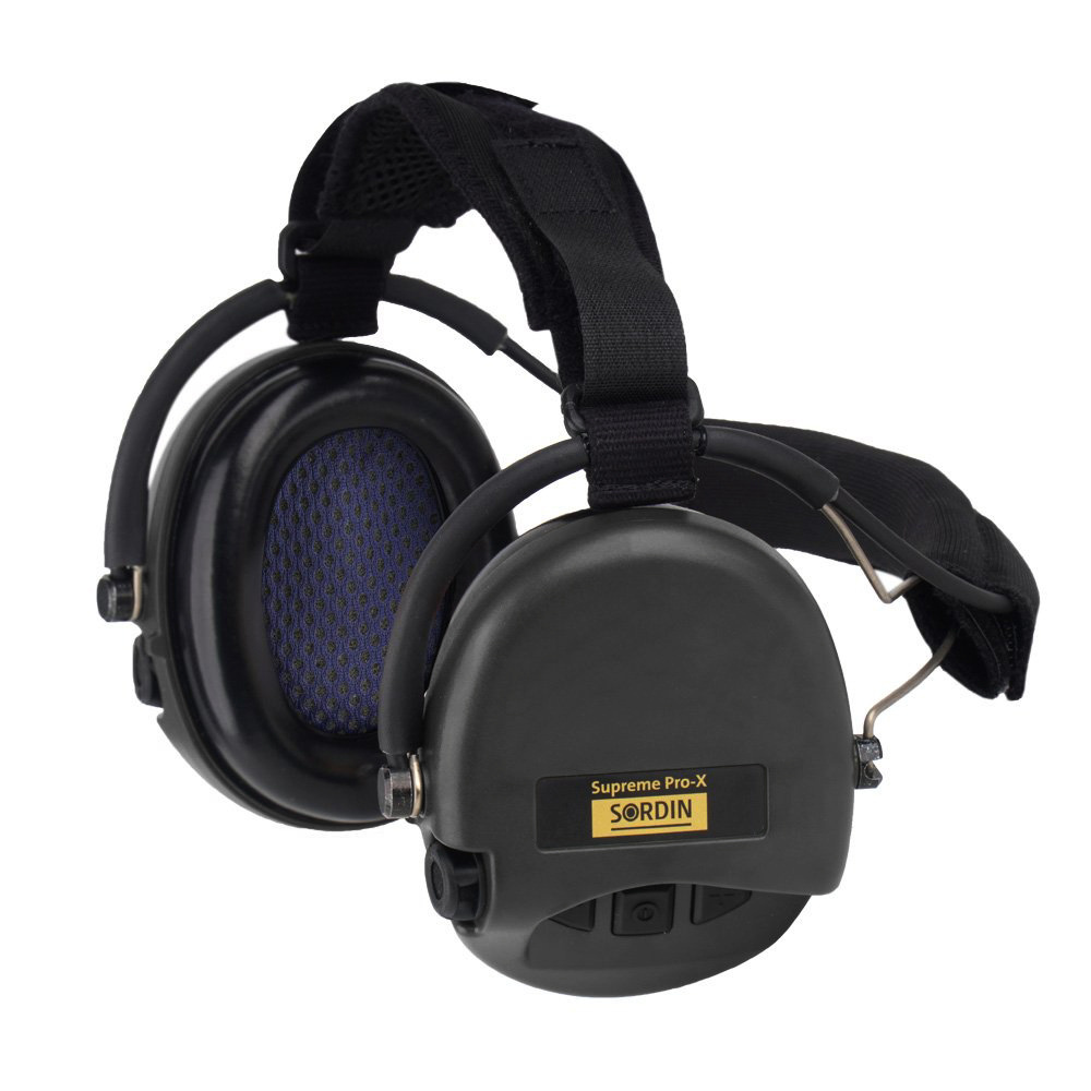 Sordin - Aktywne ochronniki słuchu Supreme Pro-X - Nakarkowe - Czarne - 76302-X-02-S - obrazek 3