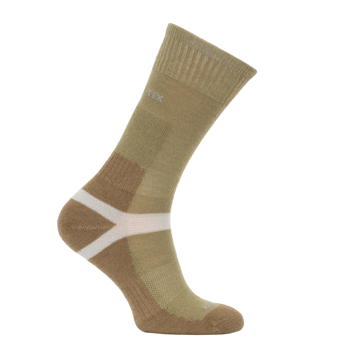 Skarpety Merino - Olive Green/Coyote - obrazek 2