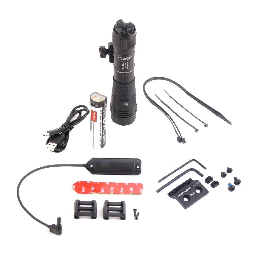 Streamlight - Latarka taktyczna na broń długą ProTac 2.0 Rail Mount HP - 2000 lm - Czarna - obrazek 6